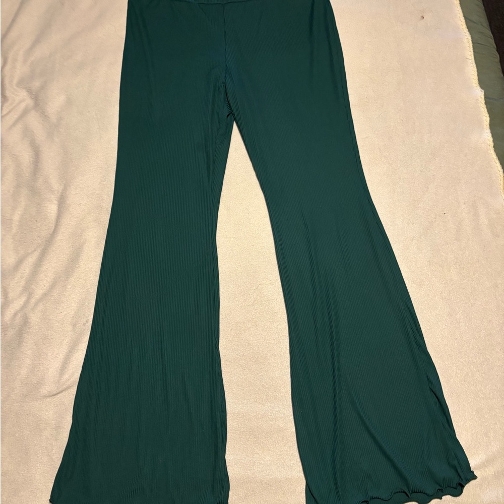 NOBO Green Flare Pants